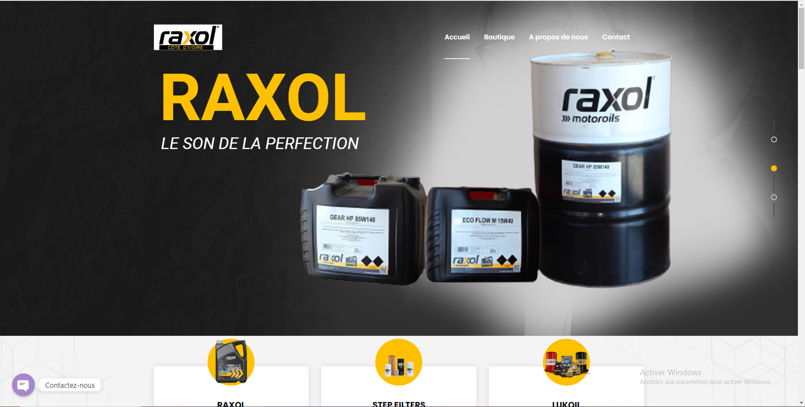 Raxol Côte D’ivoire